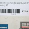 Assieme comando gas Ducati 916 Racing 96
