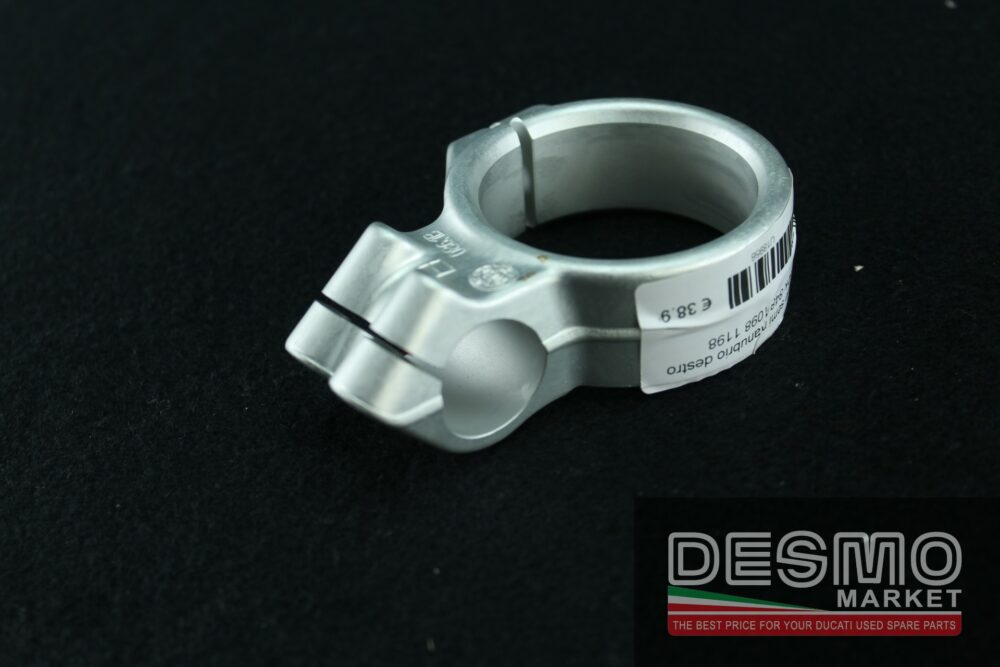 Right side half-handlebar clamp bracket Ducati sbk 848 1098 1198 - Image 2