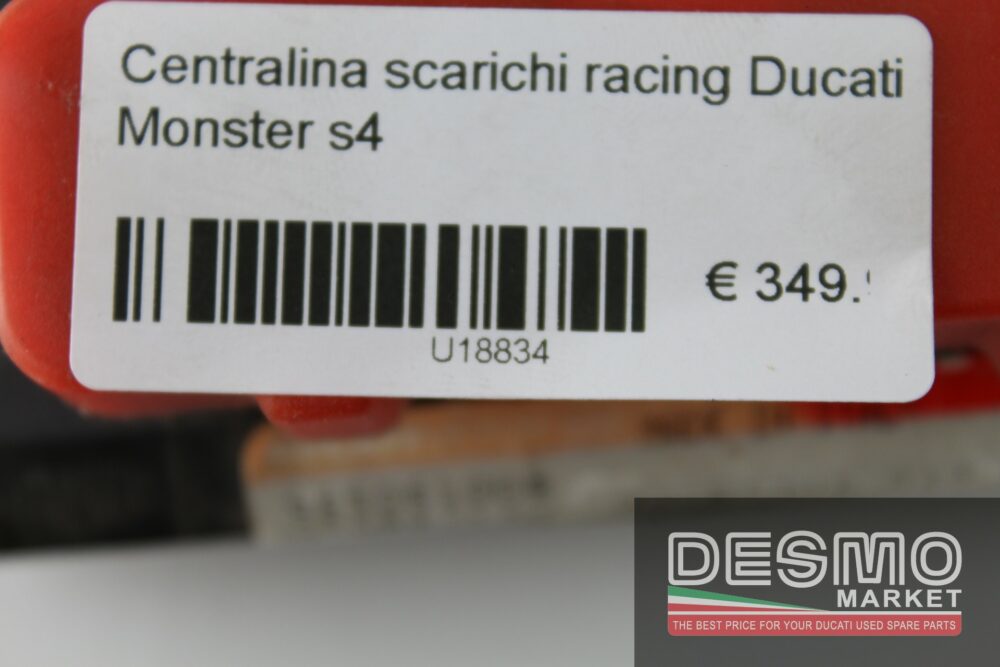 Centralina scarichi racing Ducati Monster s4