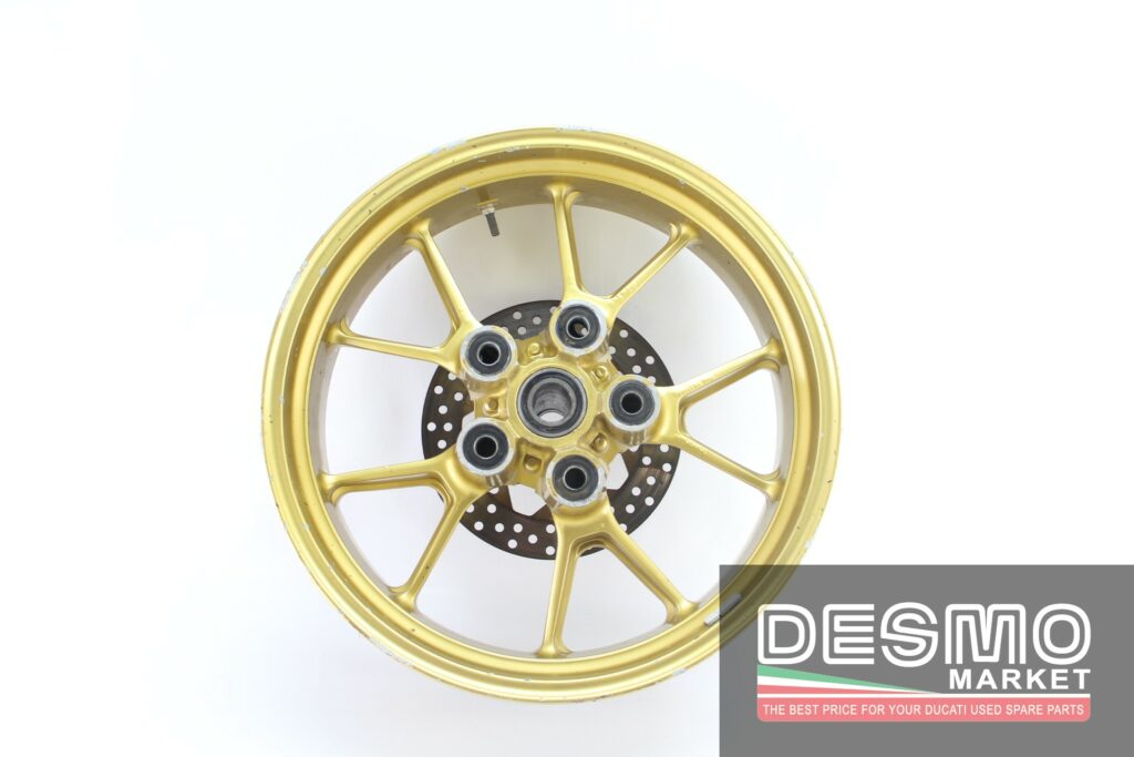 Cerchio ruota posteriore oro Ducati 749 999