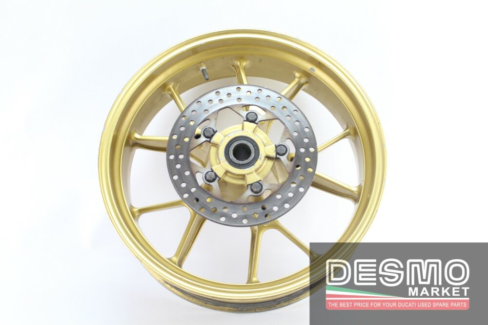 Cerchio ruota posteriore oro Ducati 749 999