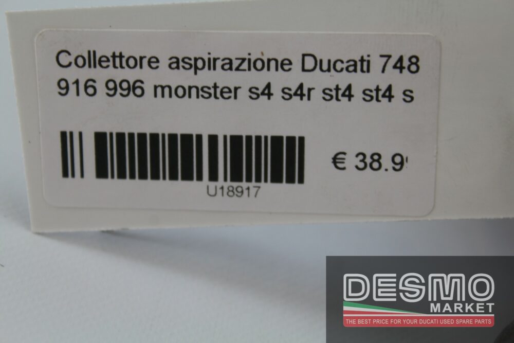 Collettore aspirazione Ducati 748 916 996 Monster s4 s4r st4 st4 s