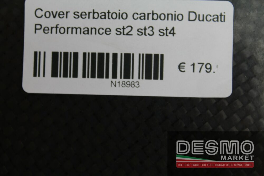Cover serbatoio carbonio Ducati Performance st2 st3 st4