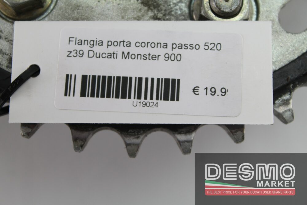 Flangia porta corona passo 520 z39 Ducati Monster 900