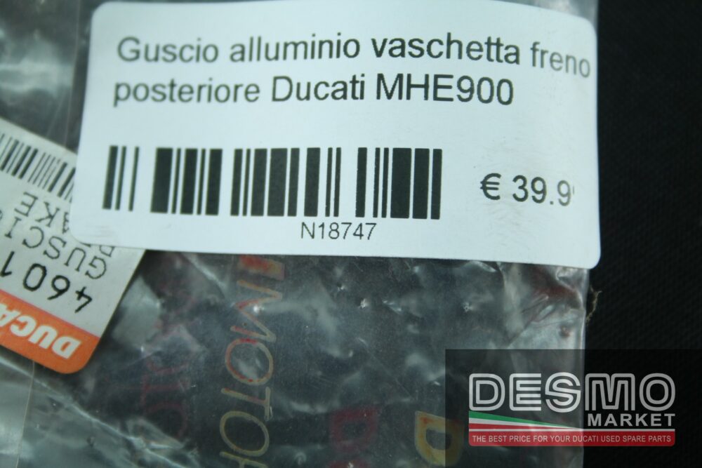 Guscio alluminio vaschetta freno posteriore Ducati MHE900