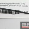 Right side rubber footpeg Ducati Monster - Image 3