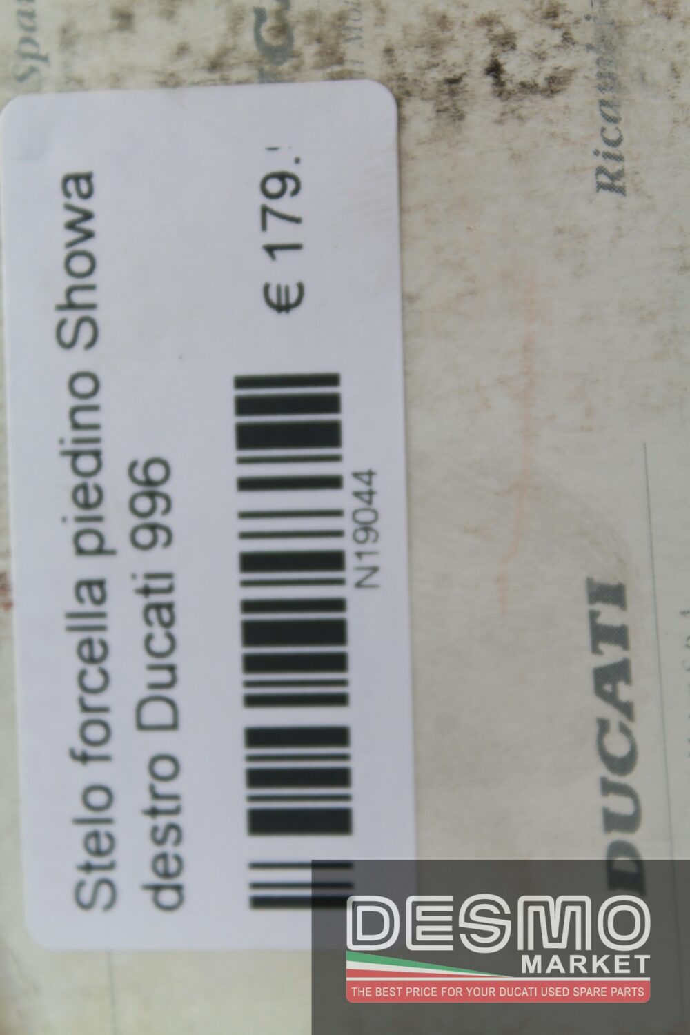 Stelo forcella piedino Showa destro Ducati 996