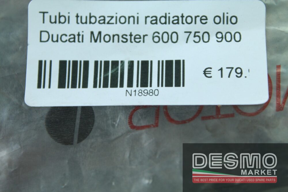 Tubi tubazioni radiatore olio Ducati Monster 600 750 900