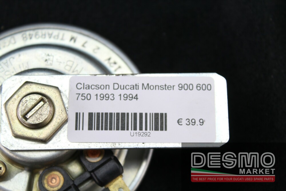 Clacson Ducati Monster 900 600 750 1993 1994