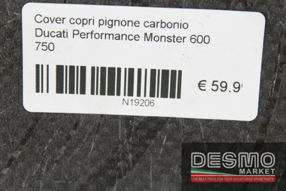 Cover copri pignone carbonio Ducati Performance Monster 600 750