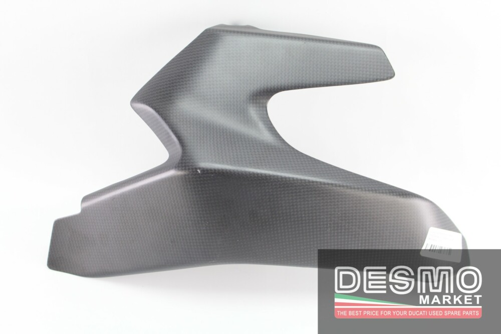 Cover protezione forcellone monobraccio carbonio Ducati Monster 1200