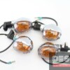 4 Ducati Performance chome with fume lens blinkers Monster 600 750 900 - Image 2