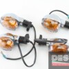 4 Ducati Performance chome with fume lens blinkers Monster 600 750 900 - Image 3