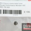 4 Ducati Performance chome with fume lens blinkers Monster 600 750 900 - Image 4