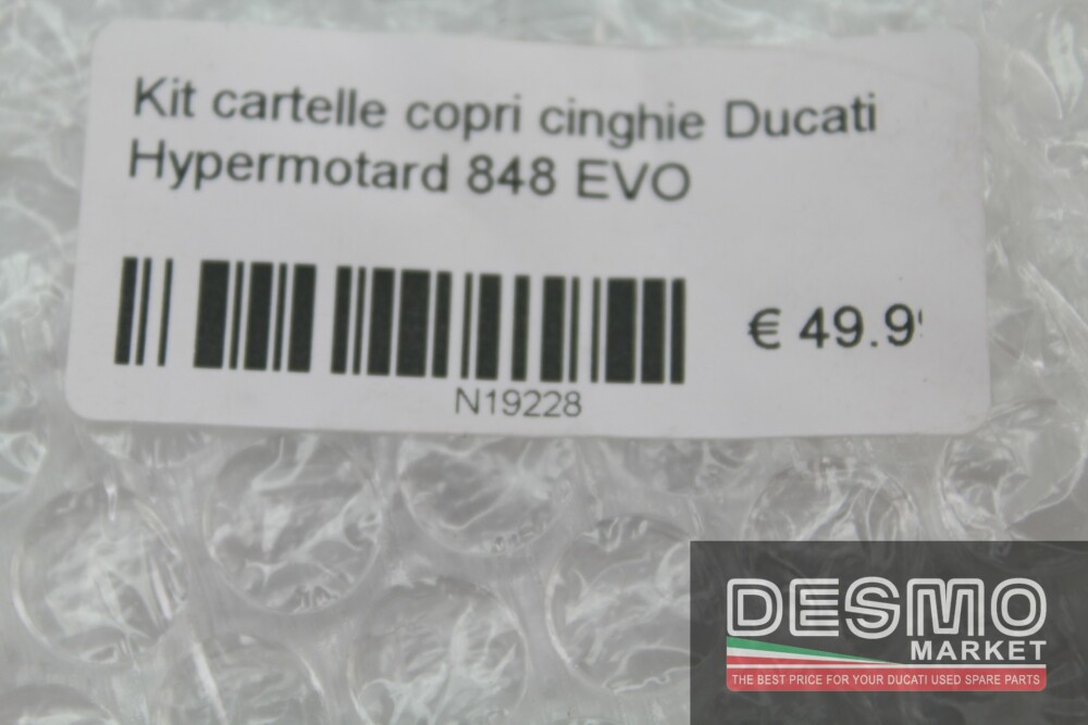 Kit cartelle copri cinghie Ducati Hypermotard 848 EVO