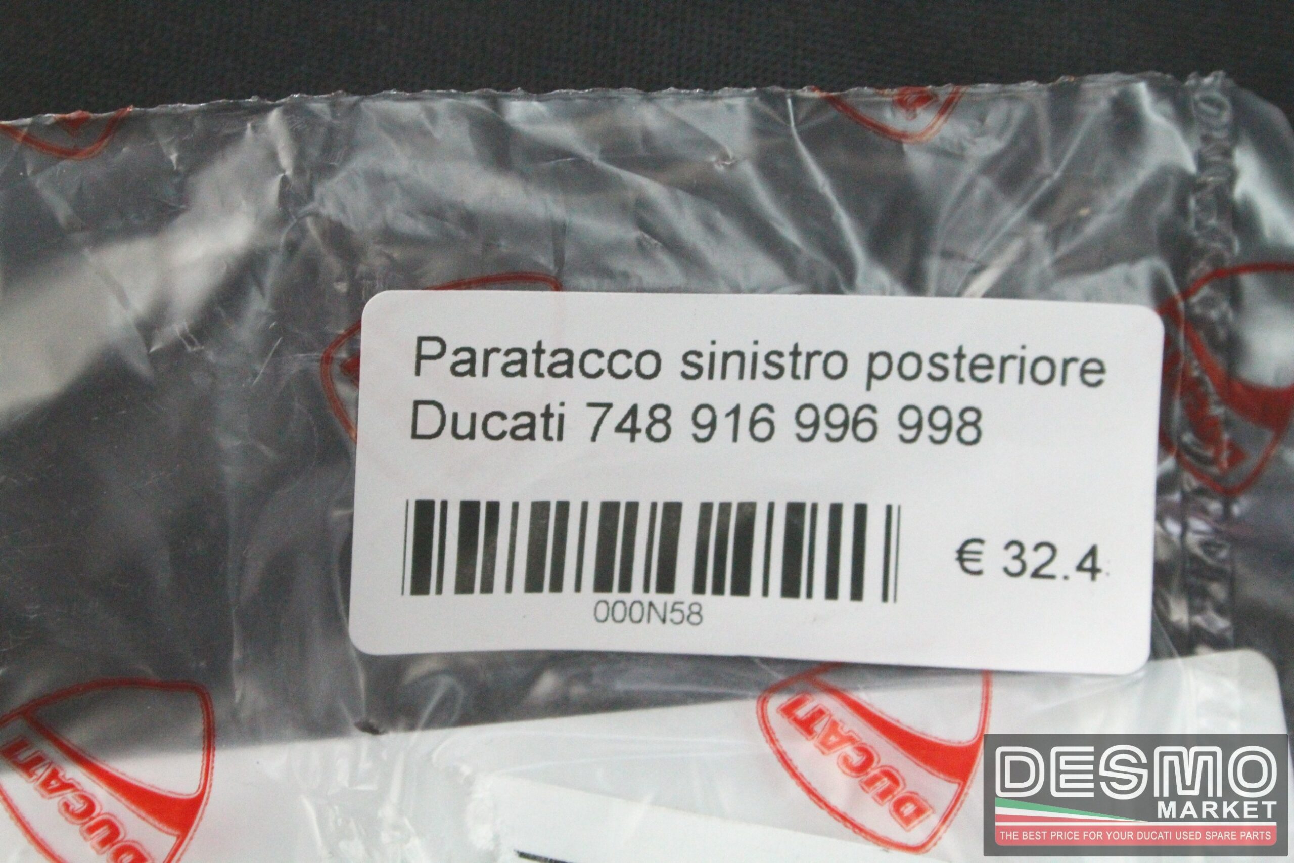 Paratacco passeggero pedana sinistra Ducati 748 916 996 998