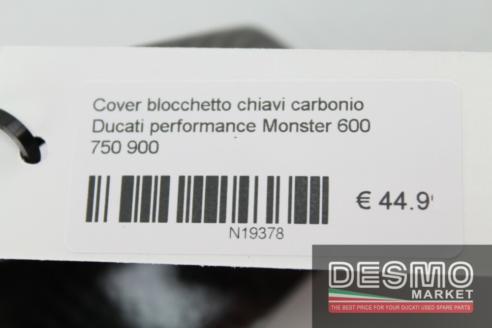 Cover blocchetto chiavi carbonio Ducati Performance Monster 600 750 900