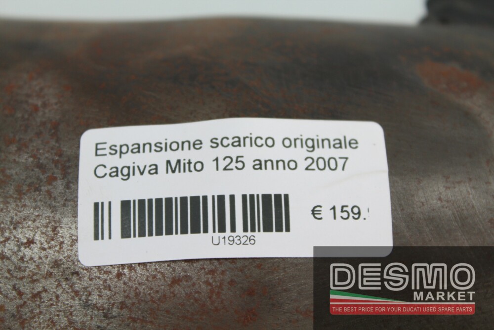 Espansione scarico originale Cagiva Mito 125 anno 2007
