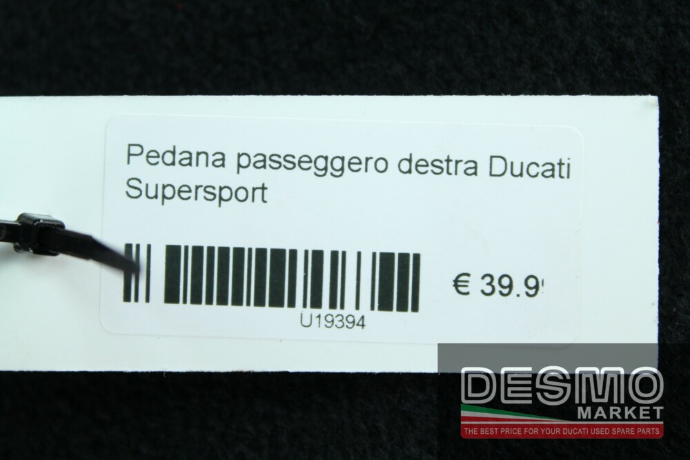 Pedana passeggero destra Ducati Supersport