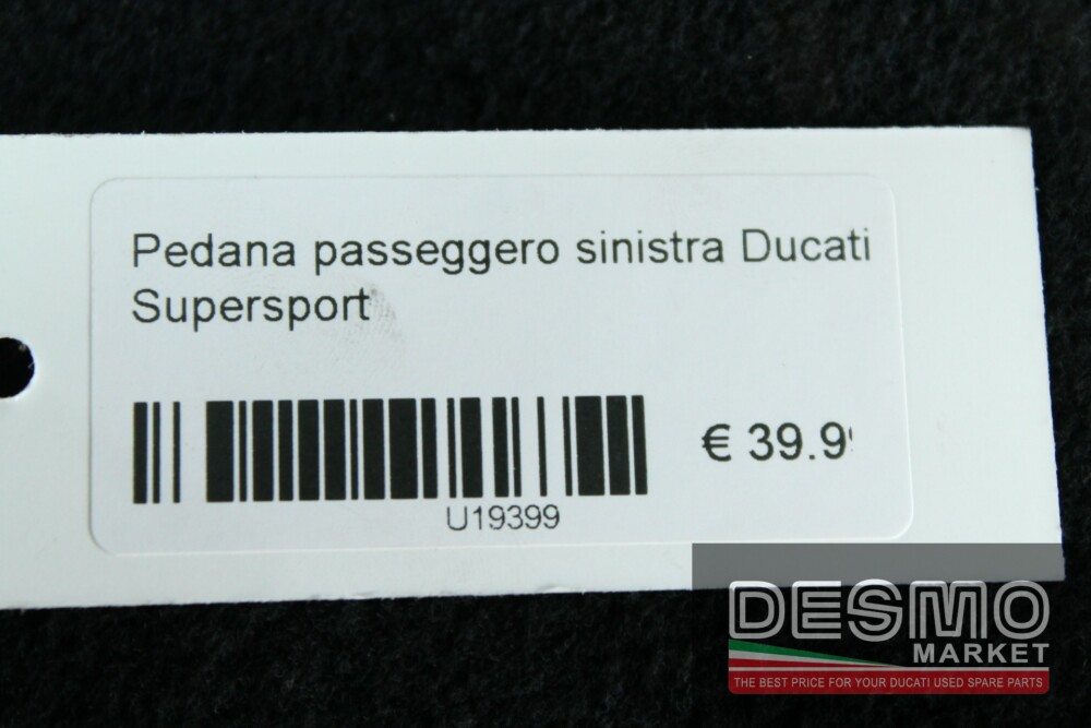 Pedana passeggero sinistra Ducati Supersport