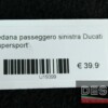 Pedana passeggero sinistra Ducati Supersport