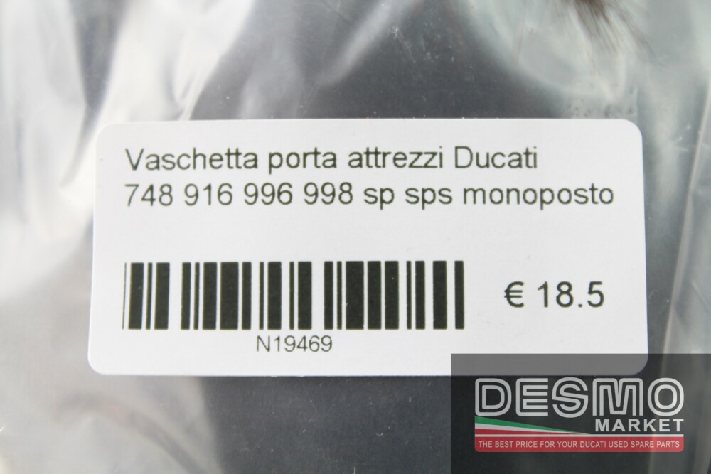 Vaschetta porta attrezzi Ducati 748 916 996 998 sp sps monoposto