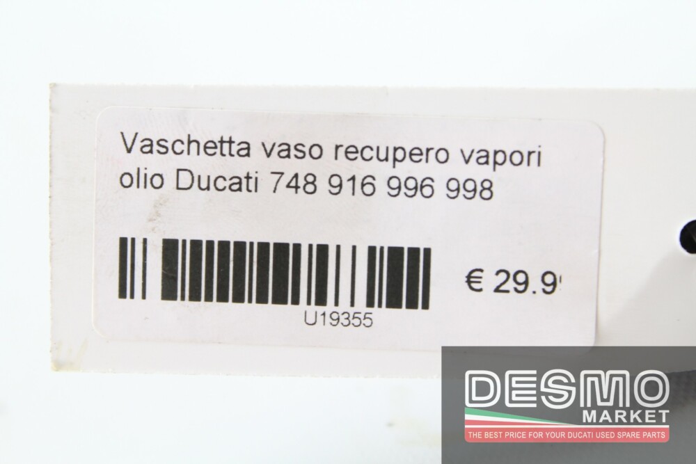 Vaschetta vaso recupero vapori olio Ducati 748 916 996 998