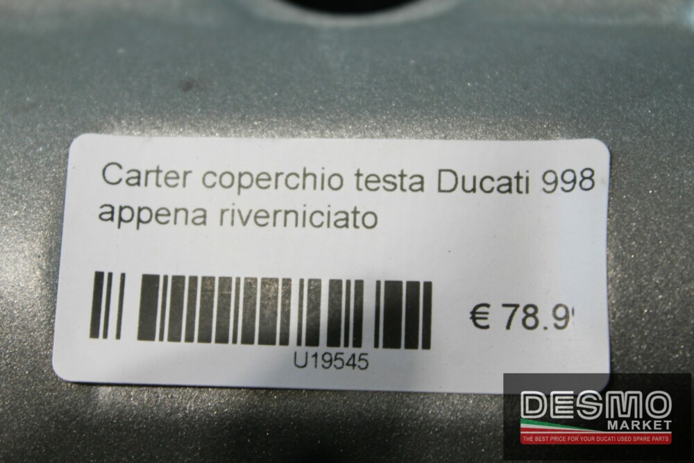 Carter coperchio testa Ducati 998 appena riverniciato