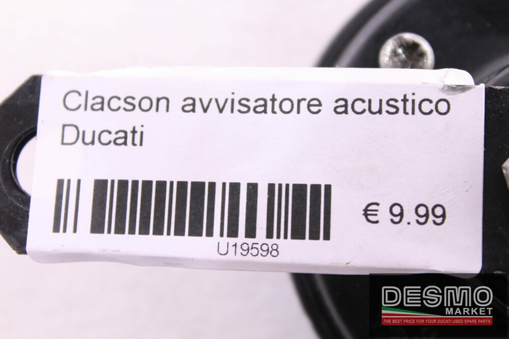 Clacson avvisatore acustico Ducati