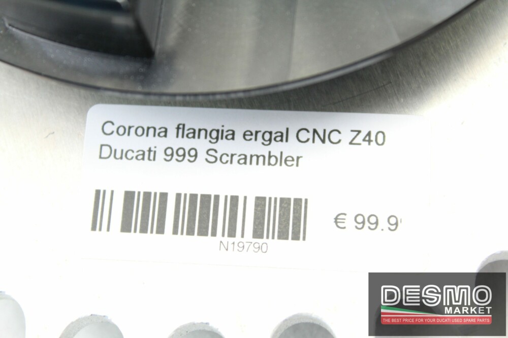 Corona flangia ergal CNC Z40 Ducati 999 Scrambler