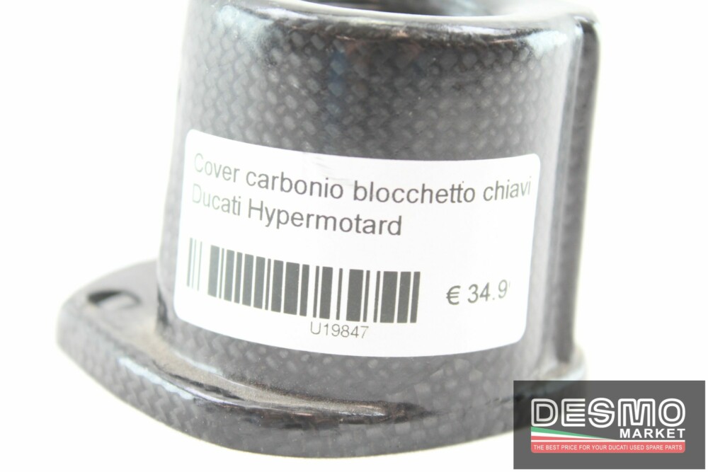 Cover carbonio blocchetto chiavi Ducati Hypermotard