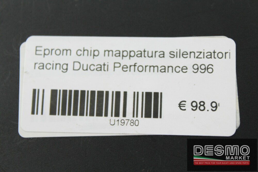 Eprom chip mappatura silenziatori racing Ducati Performance 996