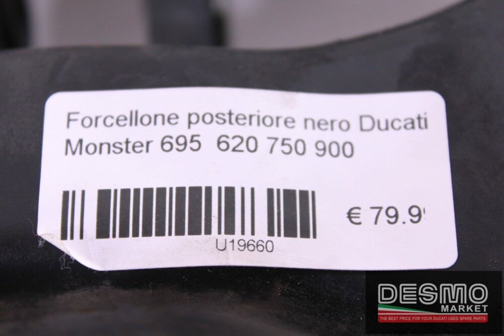 Forcellone posteriore nero Ducati Monster 695  620 750 900