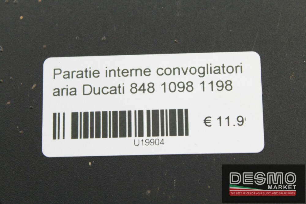 Paratie interne convogliatori aria Ducati 848 1098 1198