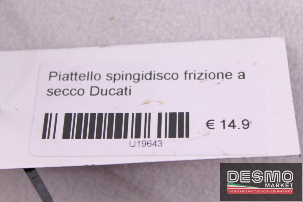 Piattello spingidisco frizione a secco Ducati