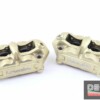 Pinze freno radiali triple bridge Brembo oro interasse 100mm Ducati