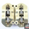 Pinze freno radiali triple bridge Brembo oro interasse 100mm Ducati