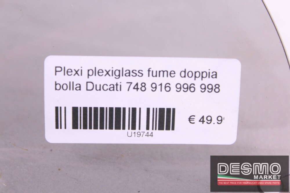 Plexi plexiglass fume doppia bolla Ducati 748 916 996 998