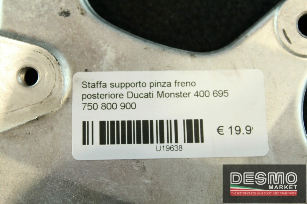 Staffa supporto pinza freno posteriore Ducati Monster 695 750 800 900