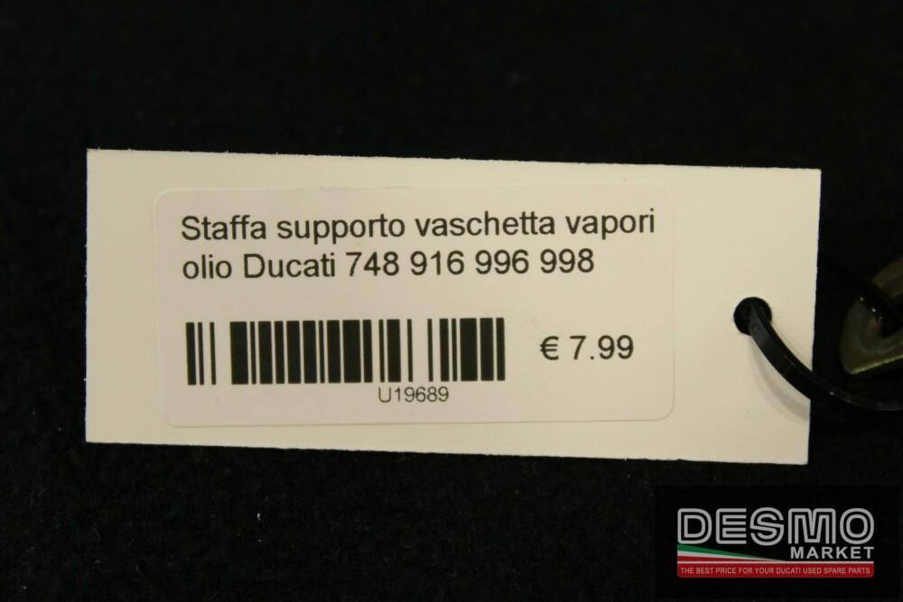 Staffa supporto vaschetta vapori olio Ducati 748 916 996 998