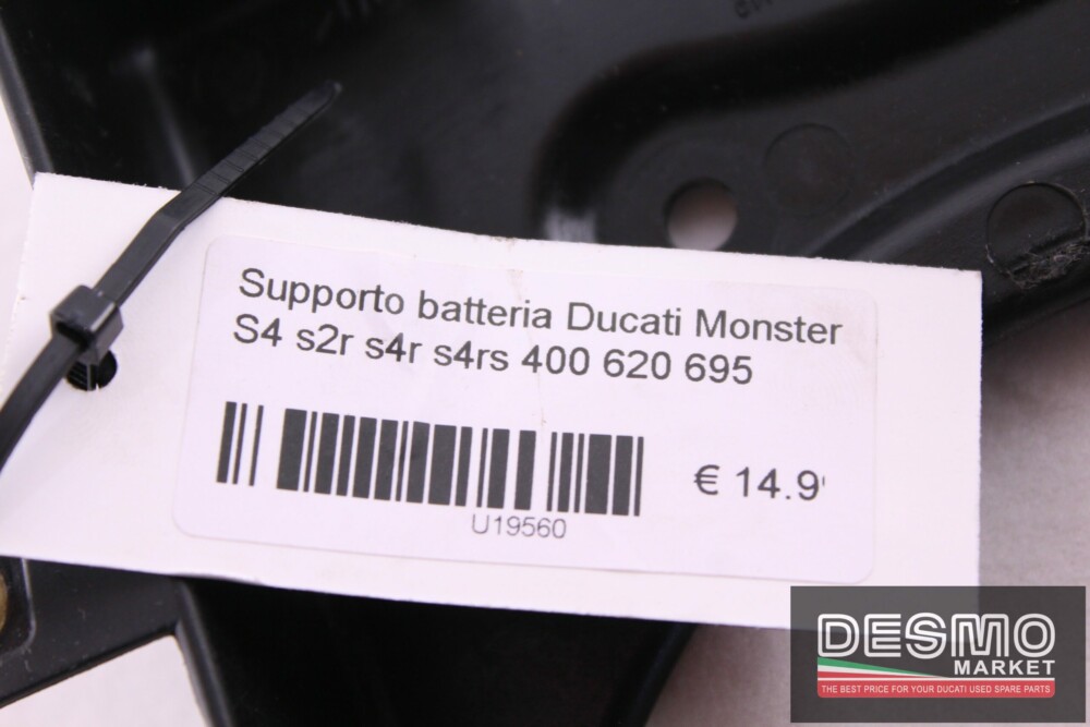 Battery support bracket Ducati Monster S4 s2r s4r s4rs 400 620 695 - Image 4