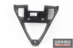 Triangolo convogliatore radiatore olio nero opaco Ducati 848 1098 1198