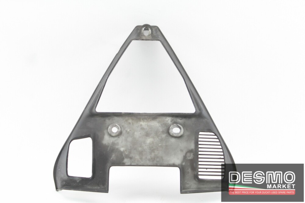 Triangolo convogliatore radiatore olio nero opaco Ducati 848 1098 1198