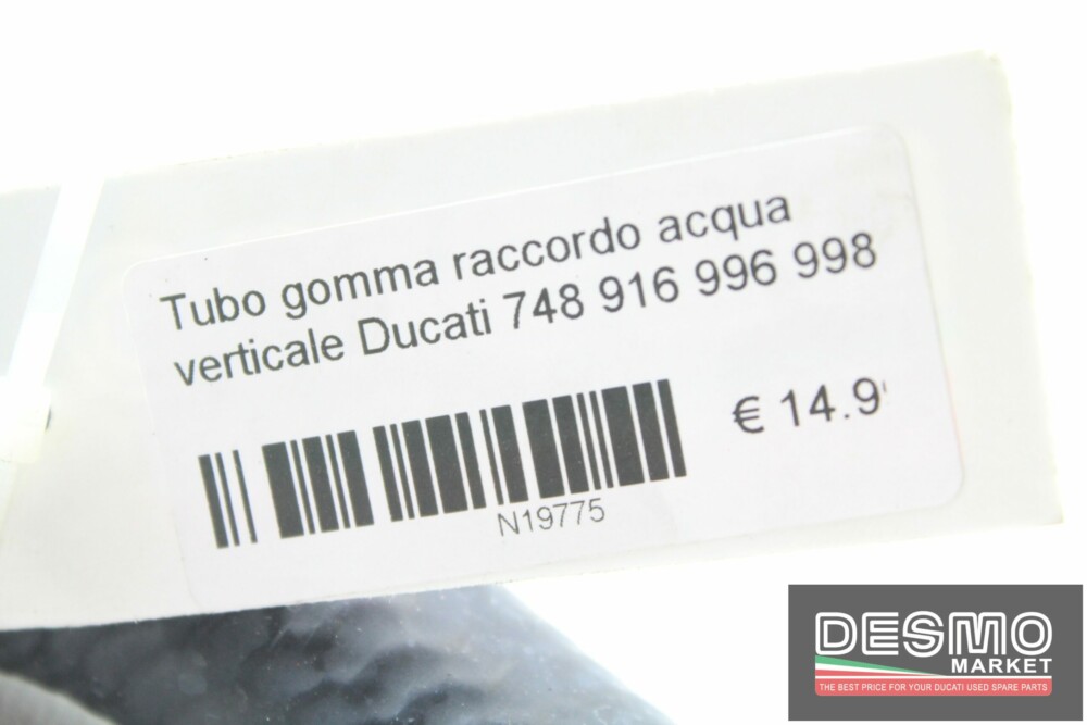 Tubo gomma raccordo acqua verticale Ducati 748 916 996 998