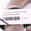 Vertical head exhaust manifold collector Ducati Monster 695 - Image 4