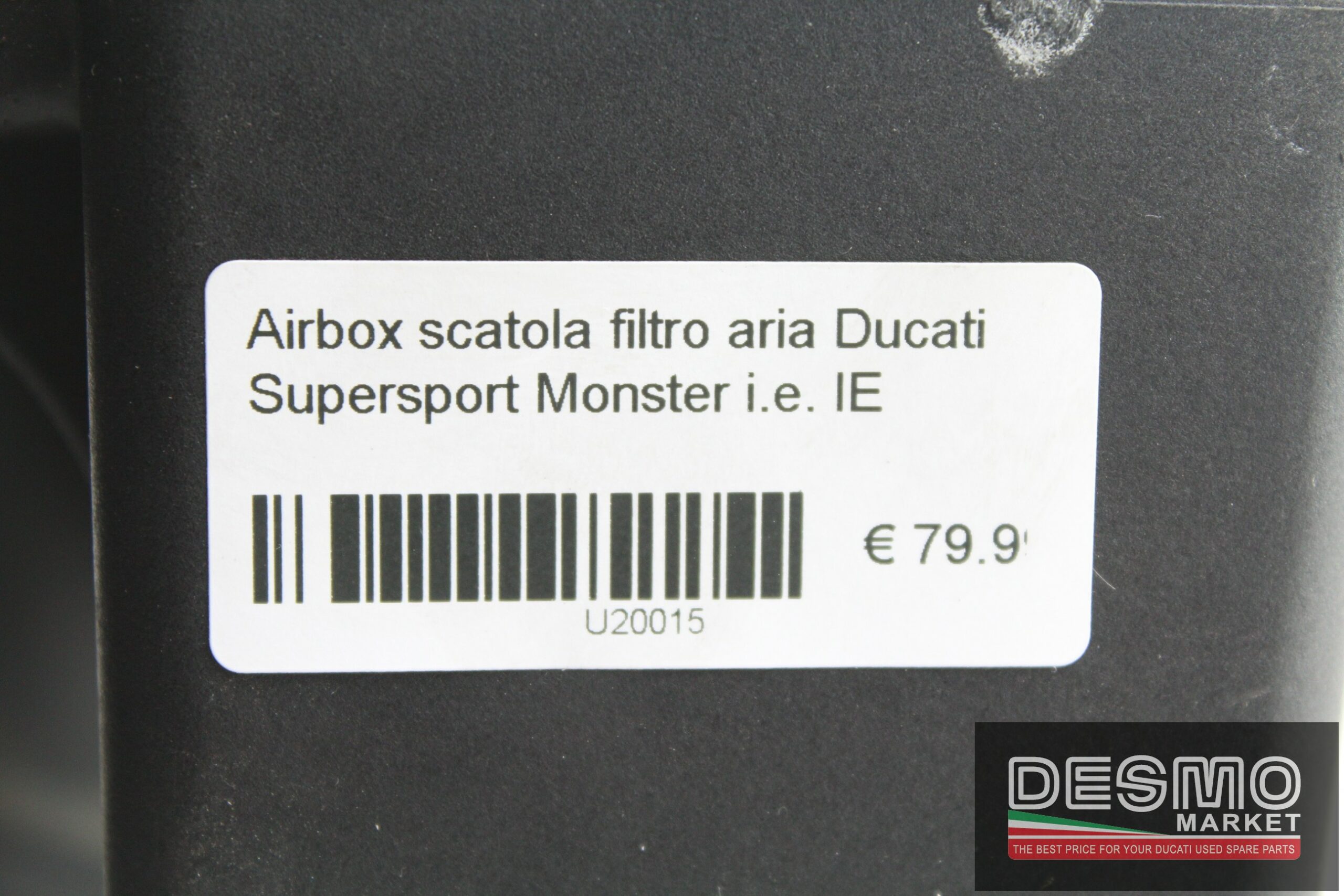 Airbox scatola filtro aria Ducati Supersport Monster i.e. IE
