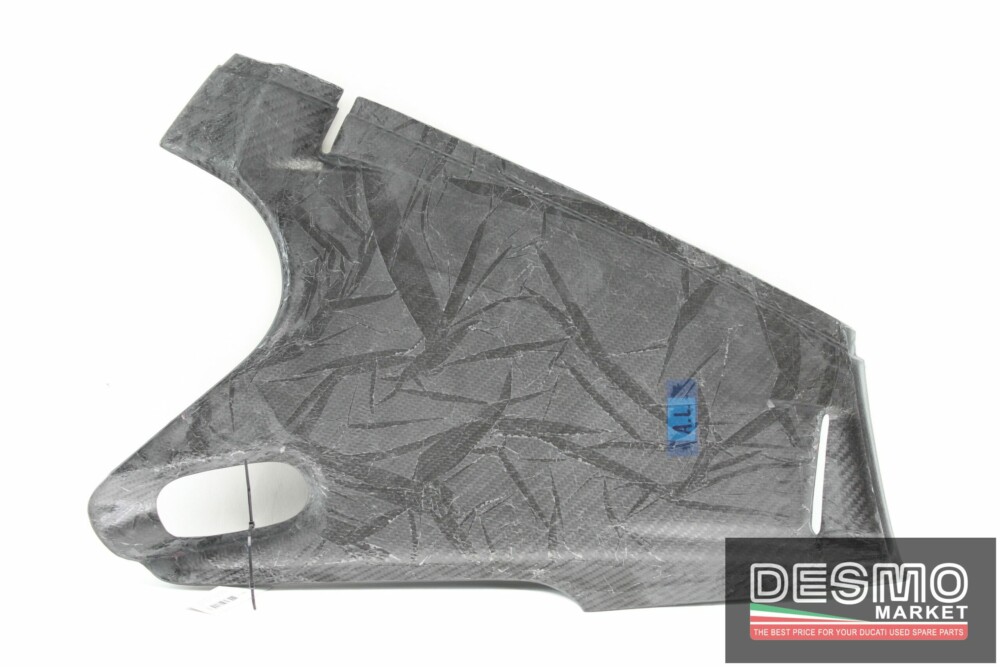 Carena vasca inferiore sinistra carbonio grezzo Ducati 748 916 996