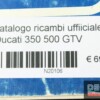 Official catalogue parts Ducati 350 500 GTV - Image 3