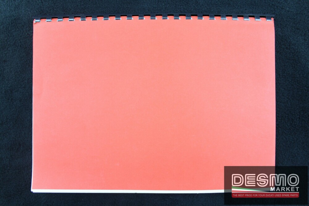catalogo ricambi ufficiale Ducati 748 S anno 2001