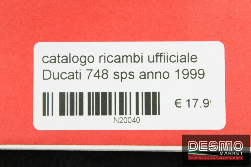 Official catalogue parts Ducati 748 sps MY 1999 - Image 4